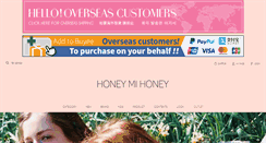 Desktop Screenshot of honey-mi-honey.com